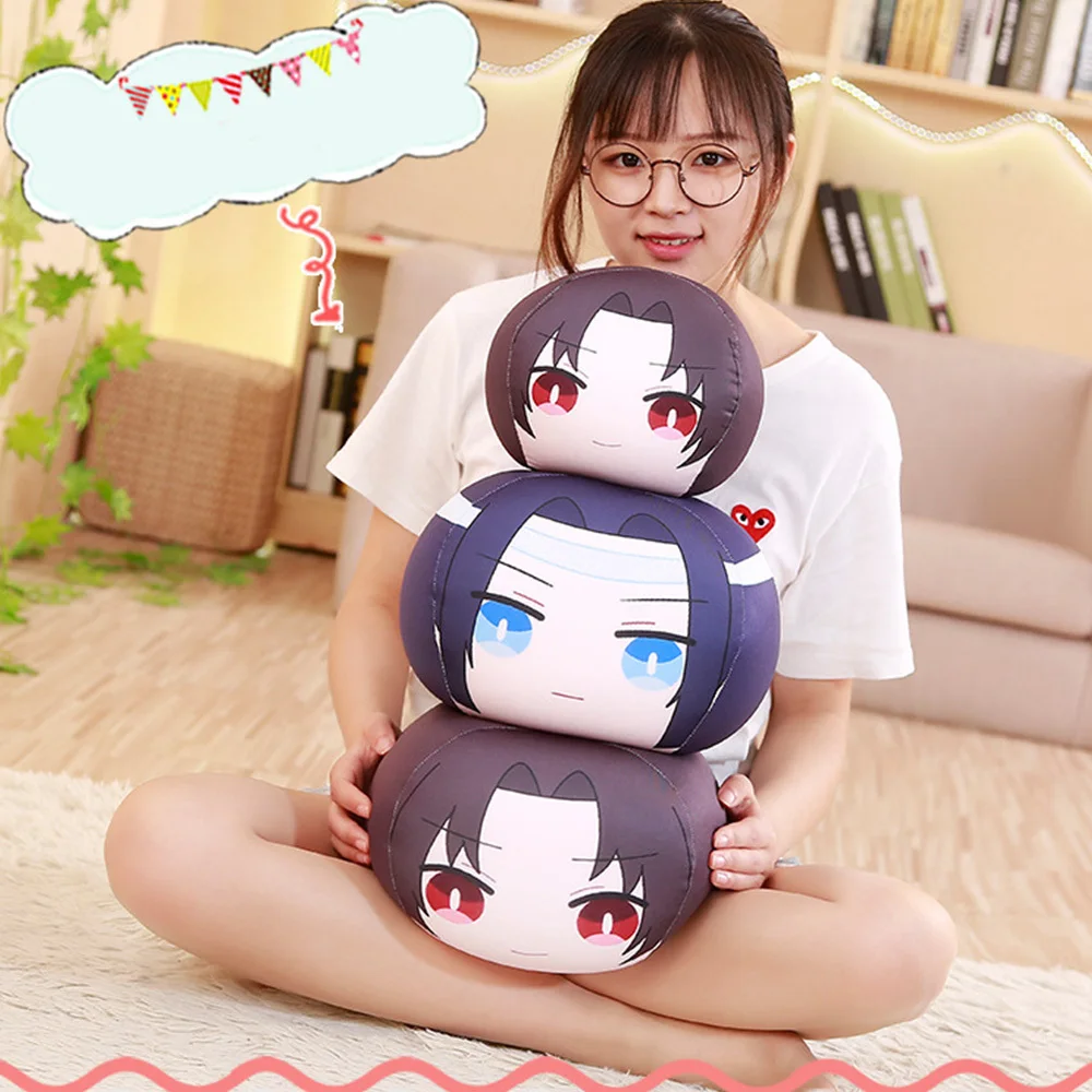 Аниме Косплей Аниме вокруг пружинный Хлопок Подушка игрушка кукла MoDao ZuShi гуманоид Подушка Wei Wuxian Lan Wangji мультфильм фигура подушка