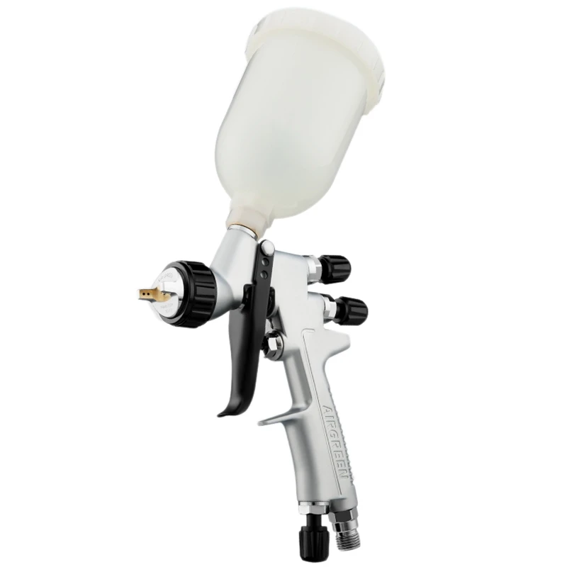 

Air Paint Spray Nozzle Tool HVLP 1.0MM Sprayer Gravity Feed for Auto Home Shop Painting