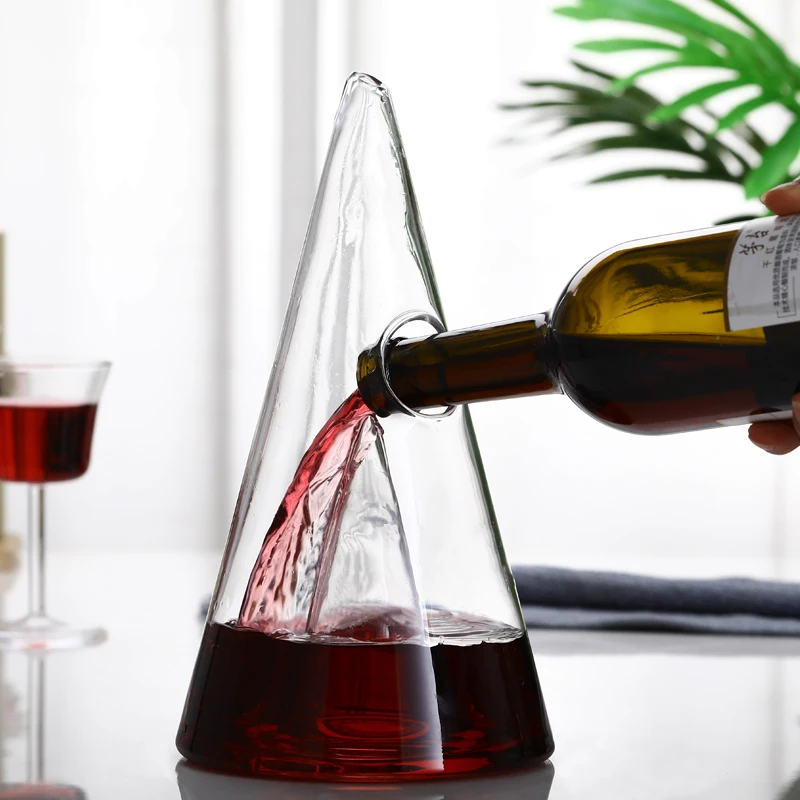

Glass Transparent Wine Separator Classical High Grade Decanter Wine Separator Creativity Carafe Decante Kitchen Gadgets DM50WS