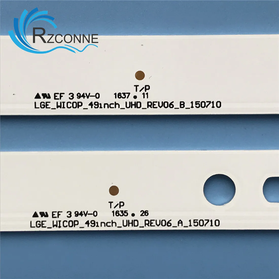 Светодиодный Подсветка подсветка полосы 9 лампы для удара 49 дюймов UHD/FHD Rev01 A TYPE B