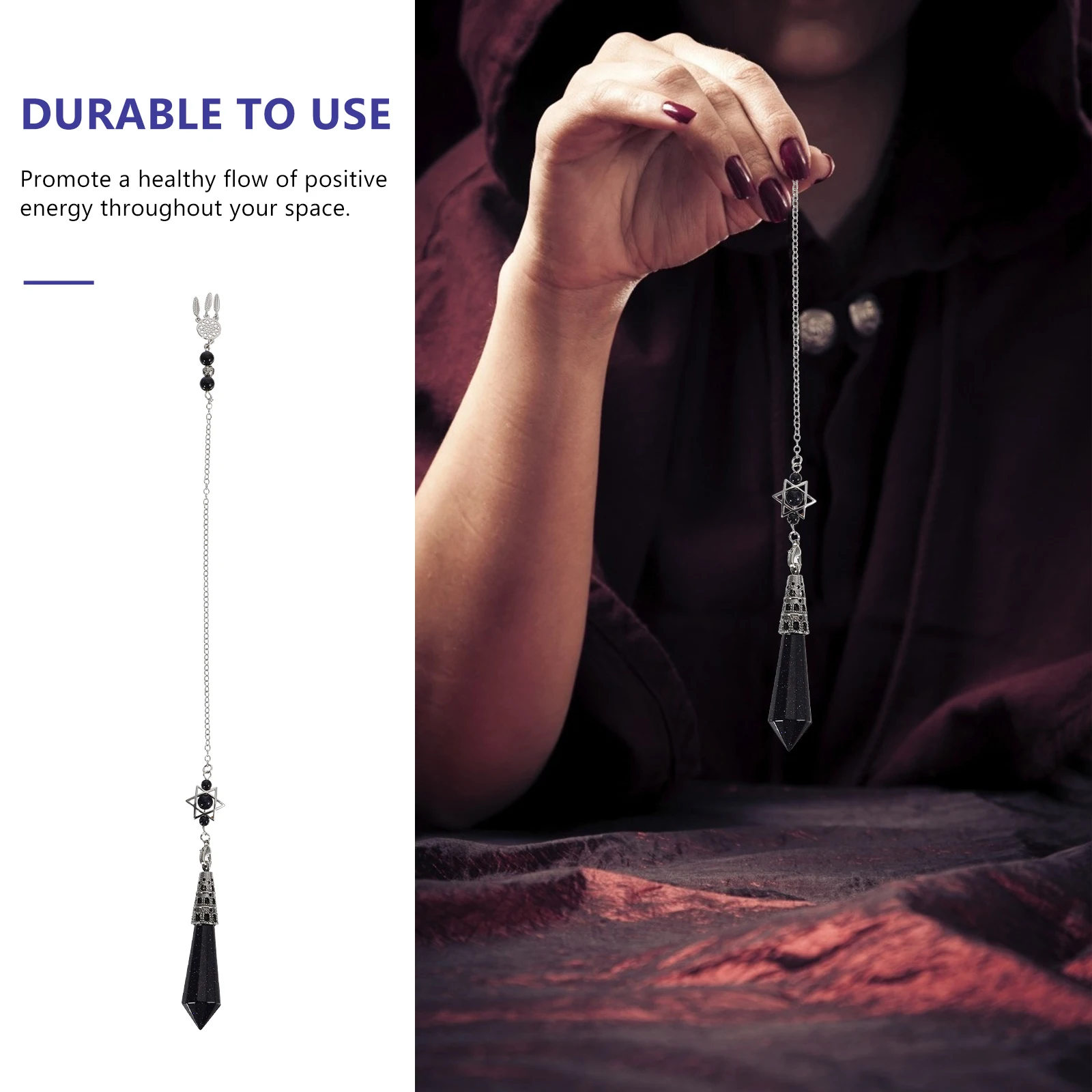 

Natural Black Obsidian Crystal Pendulum Healing Crystal Gemstone Pendulum Crystal Pendant Gemstone Pendulum Crystal Pendant