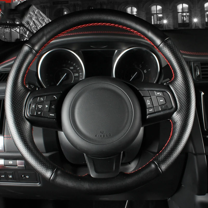 Изготовленный На Заказ Автомобильный руль для Jaguar F PACE XF 2016 TYPE 2013 2019 XFL 2017/2018 XEL2018/2019