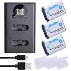 Аккумулятор для камеры NP BX1, литий-ионная батарея 3x и зарядное устройство USB LED для SONY DSC RX1 RX100 RX100iii M3 M2 WX300 HX300 HX400 HX50 HX60 GWP88