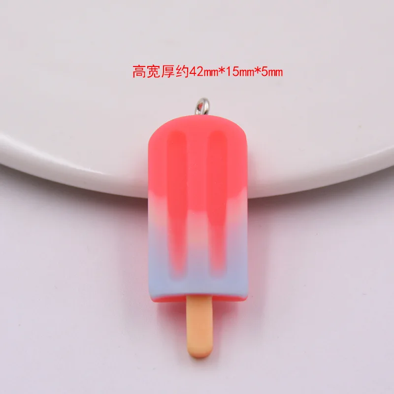 10pcs/14pcs/pack Ice Popsicle Resin Charms for Jewelry Making Bulk |