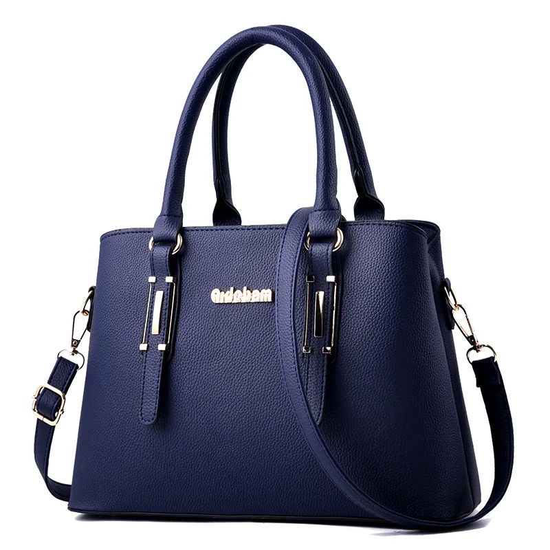 

Women's Bag 2020 New Simple Fashion Handbag PU Leather Trend One Shoulder Diagonal Women Bags for Women New Luxury Handbags