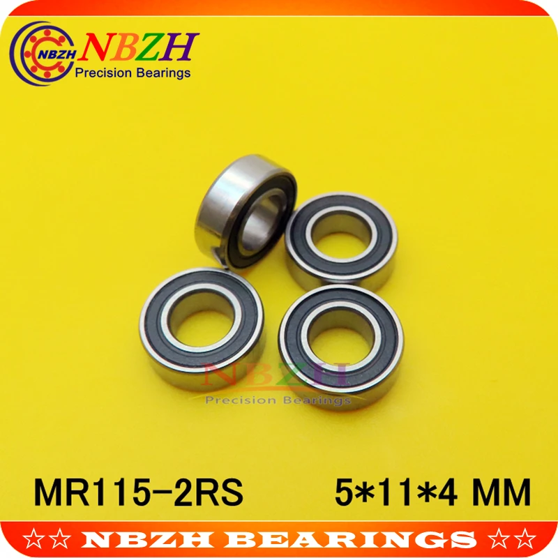 10 шт. шарикоподшипники MR115ZZ SMR115ZZ 5x11x4 мм глубокий паз MR115/MR115 2RS/10 шт./партия MR115ZZ|zz| |