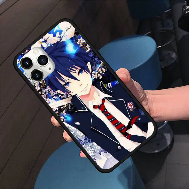 

Anime Blue Exorcist Phone Case For iphone 5S 6S 7 8 11 12 XR XS SE Plus Pro ProMax Cover Fundas Coque