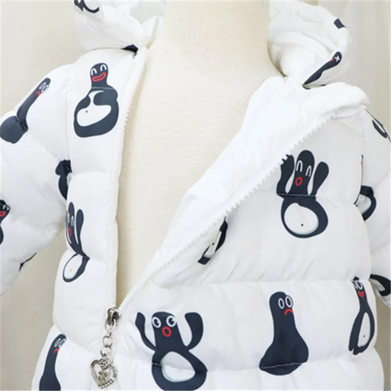 Зимняя одежда Tonytaobaby новинка детская для малышей комбинезон теплая с хлопковой