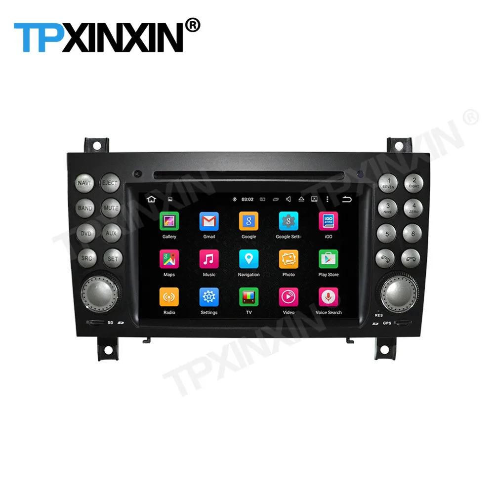 저렴한 Carplay 자동차 레코더 스테레오 무선 안드로이드 벤츠 SLK-171 2004 2005 2006 2007 2008 2009 2010 2011 GPS 플레이어 오디오 헤드 유닛