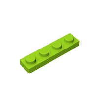 moc compatible assembles particles plate 3710 1x4 for building blocks parts diy enlighten bricks educational tech toys