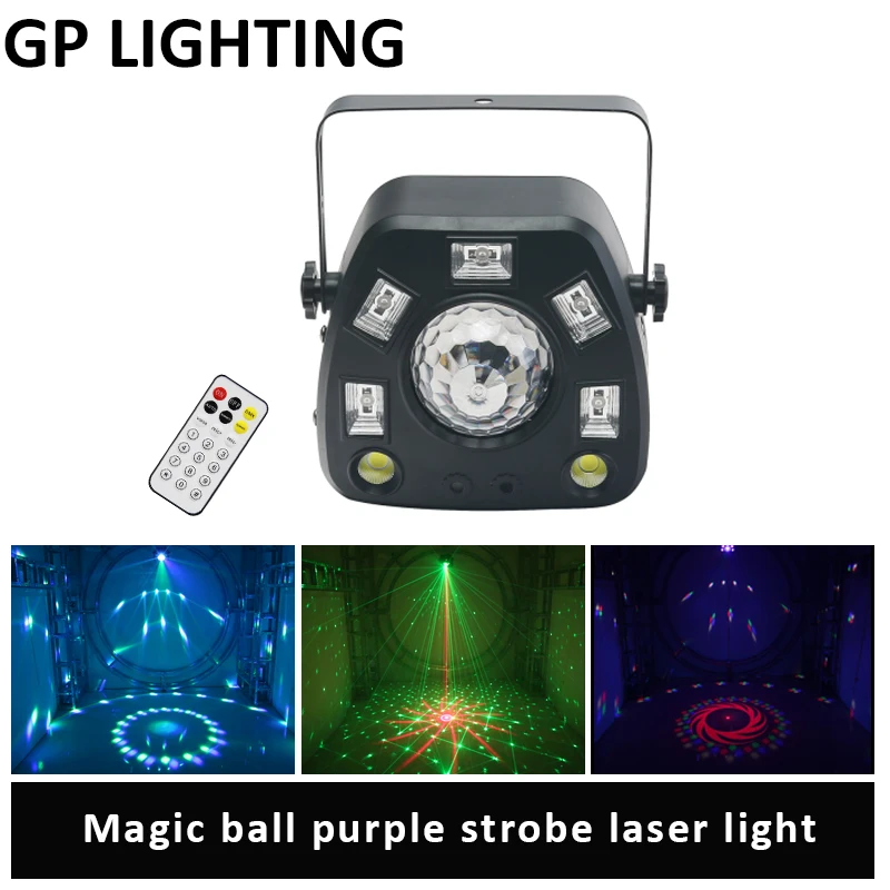 Светодиодный светильник magic disco ball УФ для dj лазерный сценический эффект ing