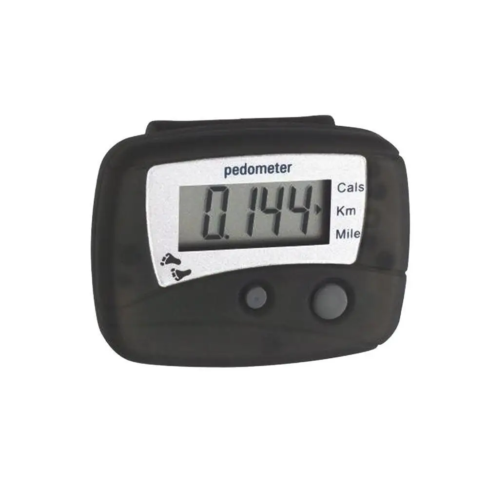 

Black Portable Multi-functional Lcd Display Digital Counter Steps Outdoor Walking Sports Pedometer Distance Calorie Equipme V8F5