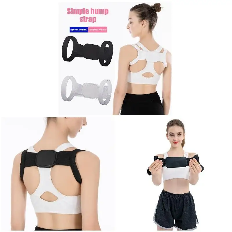 Регулируемый Корректор осанки поддержка спины плечевой ремень выпрямитель