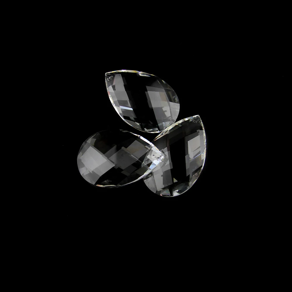 

Хрустальные подвески каплевидные 50/63/76 мм 10 шт