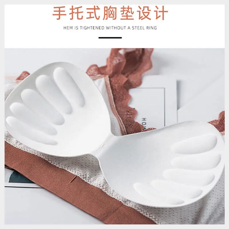 

3D Sexy Lingerie Seamless Sport Bra Top Bra Push Up Bralette Brassiere Women Underwear lace strap bra wrapped girl beauty vest