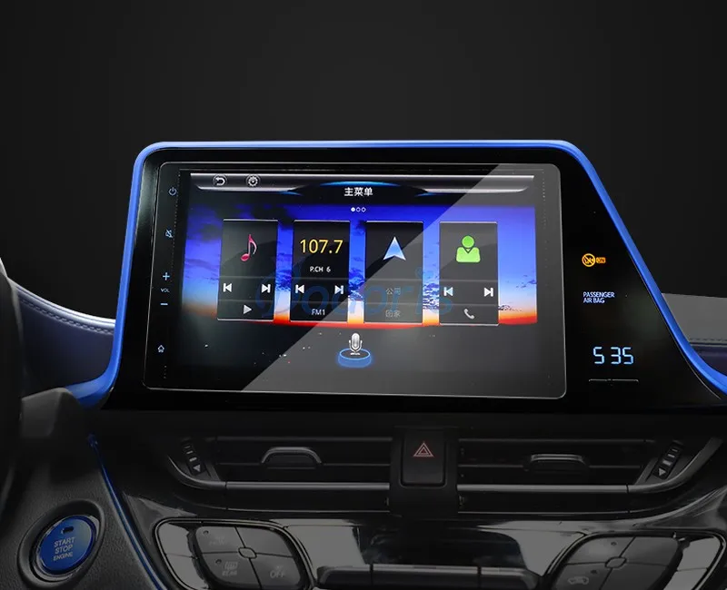 Для Toyota C HR 2016 2018 автомобильная навигация GPS Экран Защитная закаленная пленка анти
