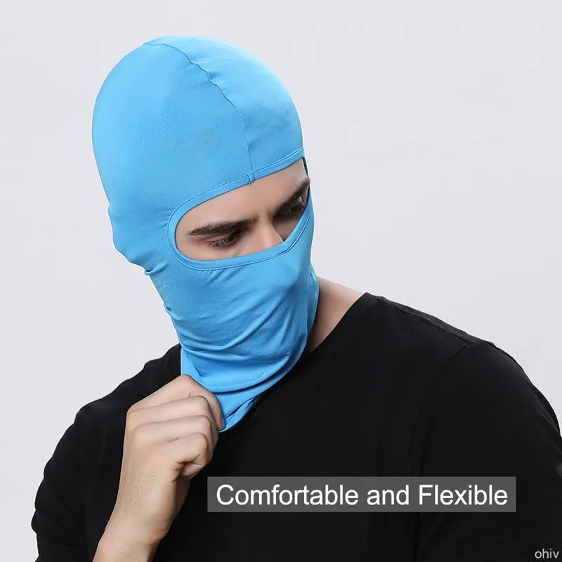 Балаклава мотоциклетная маска для лица зимняя теплая уличная спортивная катания