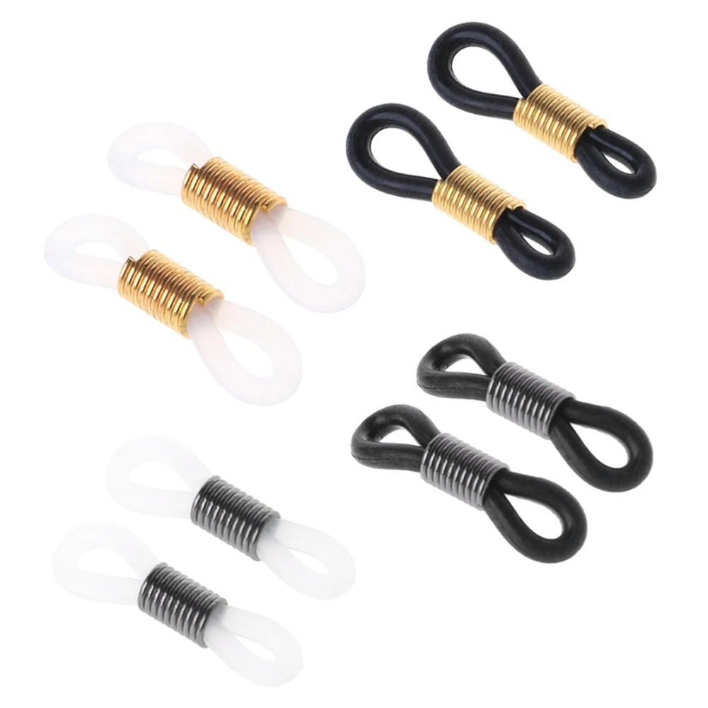 

1PC Plastic Silicone Glasses Chain Connection Glasses Chain Anti skid Rubber Ring Strap Extension Spring DIY Eyeglasses Rope