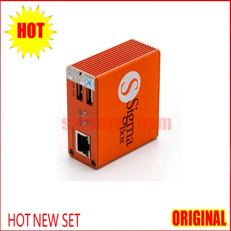 Новая оригинальная коробка Sigma Box с 9 кабелями активацией Pack1 + Pack2 Pack3 Pack4 Pack5 новое