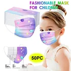 Ребенок Mascarilla маска mascarillas детская маска одноразовая маска на лицо Новый 3Ply петли уха 50 шт. ребенок маска на Лицо маска Тканевая маски