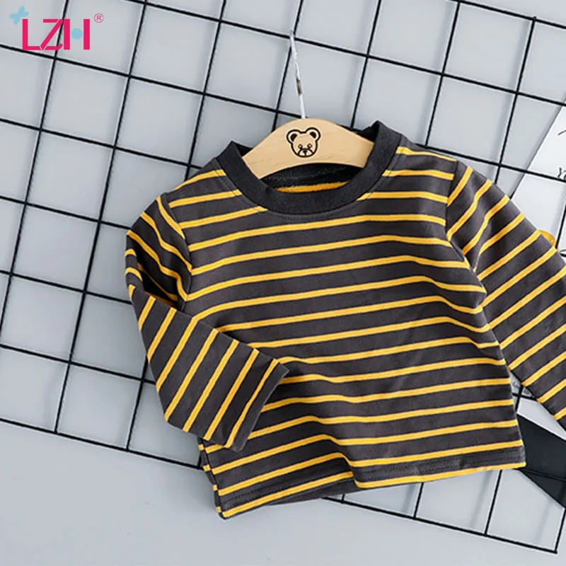 Комбинезон для мальчиков и девочек LZH осенний комплект из 2 предметов в полоску с