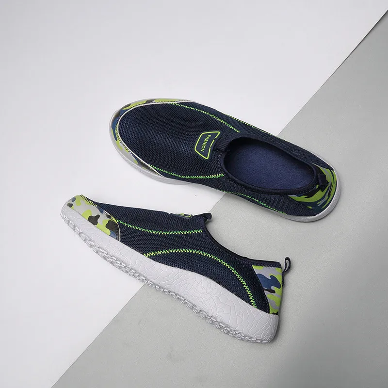 Мужская повседневная обувь летняя дышащая легкая недорогая унисекс модная без