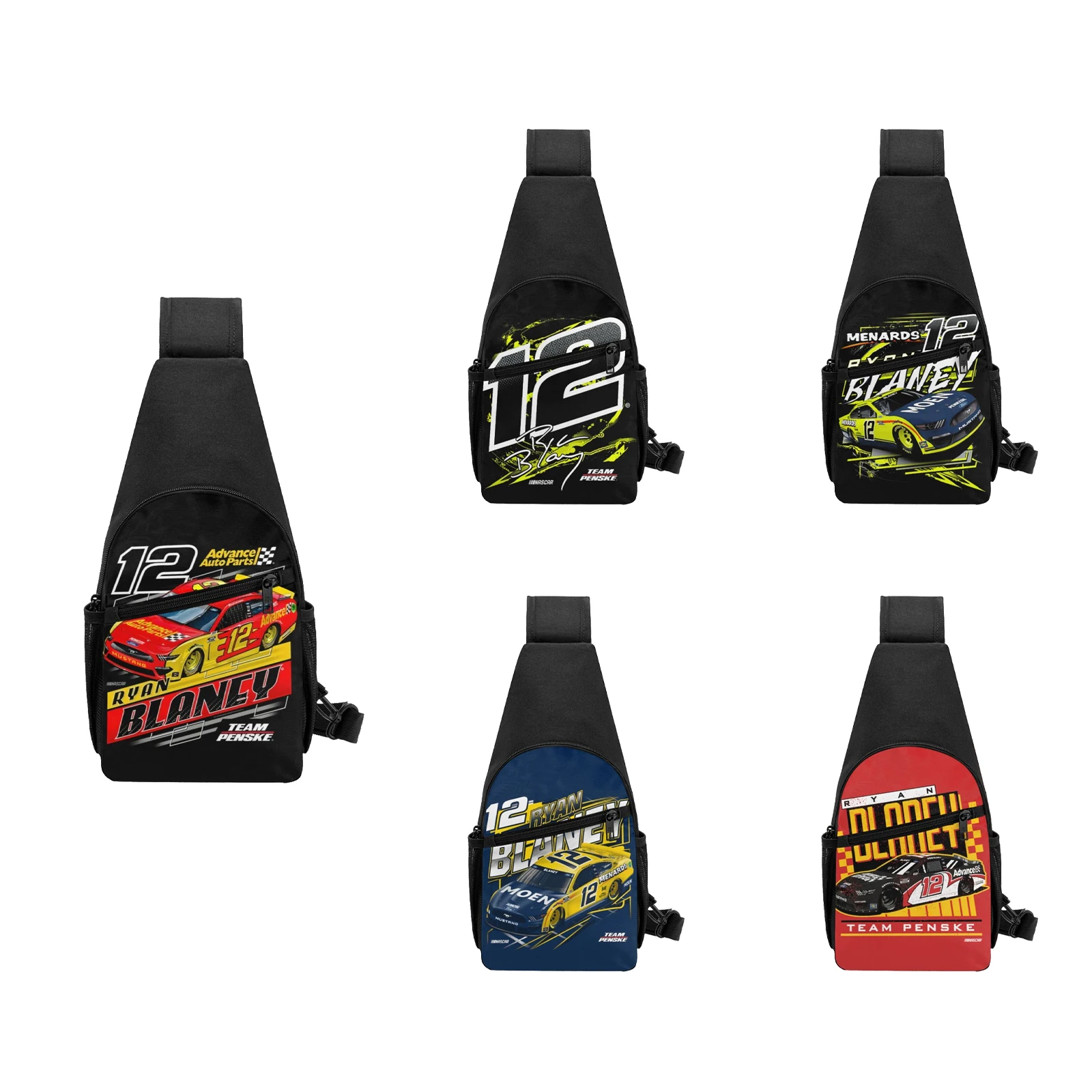 

Женский и мужской рюкзак-слинг с ремнем на плечо