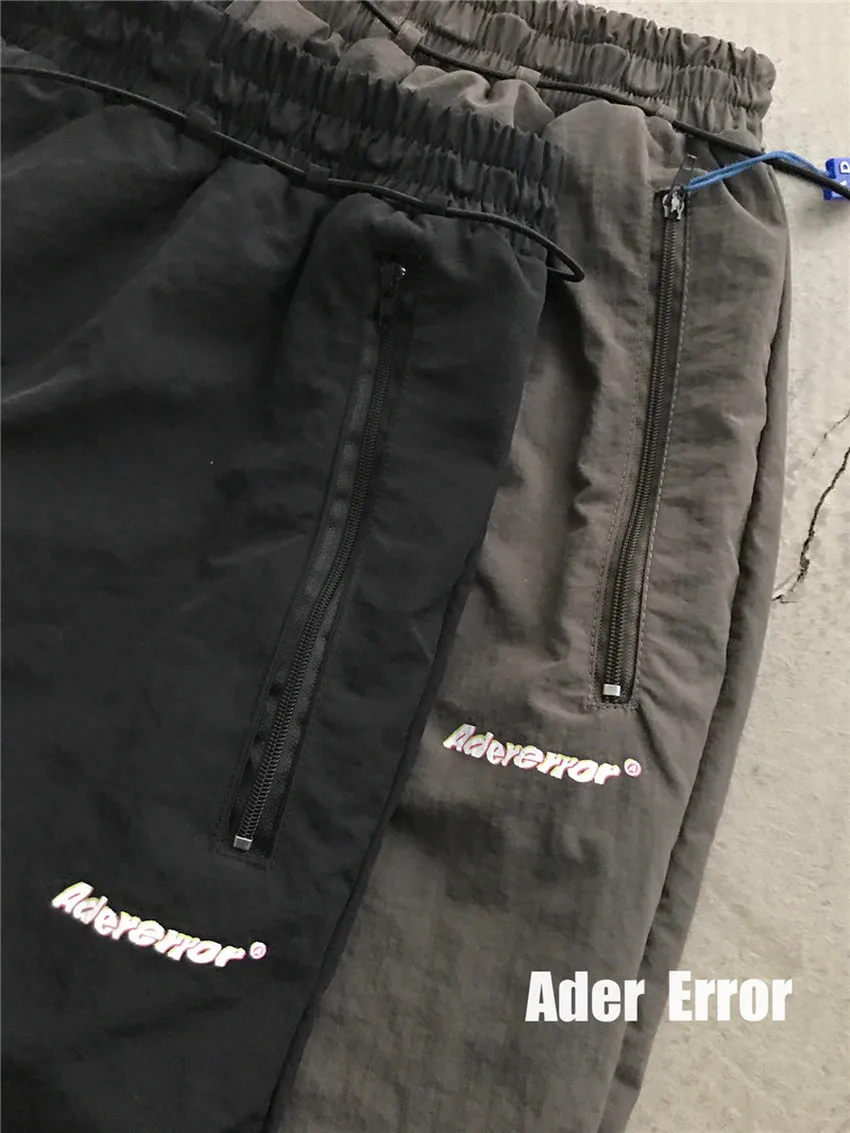 

Reflective ADER ERROR Jogger Pants Men Women 1:1 Best Quality Side White Stripe Sweatpants Adererror Tracksuit Trousers