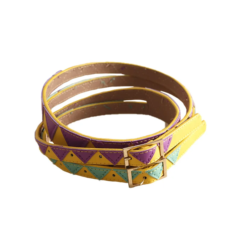 Ремень для косплея регулируемый пояс с одним рядом отверстий костюма