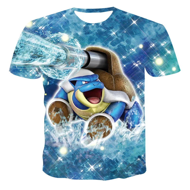 

Summer New 3D Printing T-Shirt Animated Cartoon Pattern Printing Round Neck Fashion Casual Comfortable Men And Women Short Sleev