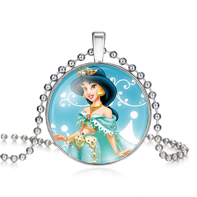 Игрушечные фигурки Disney кулон мультяшное ожерелье Холодное сердце Анна принцесса