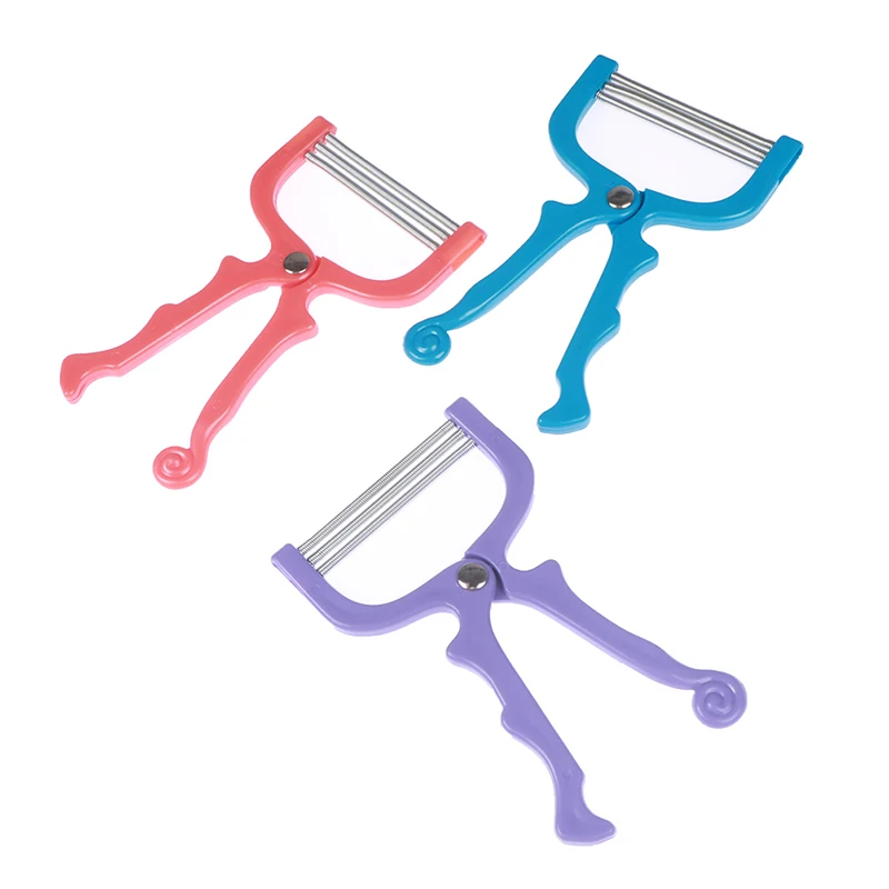 1 шт. инструмент для удаления волос красоты лица 3 Пружинные нити эпилятора |