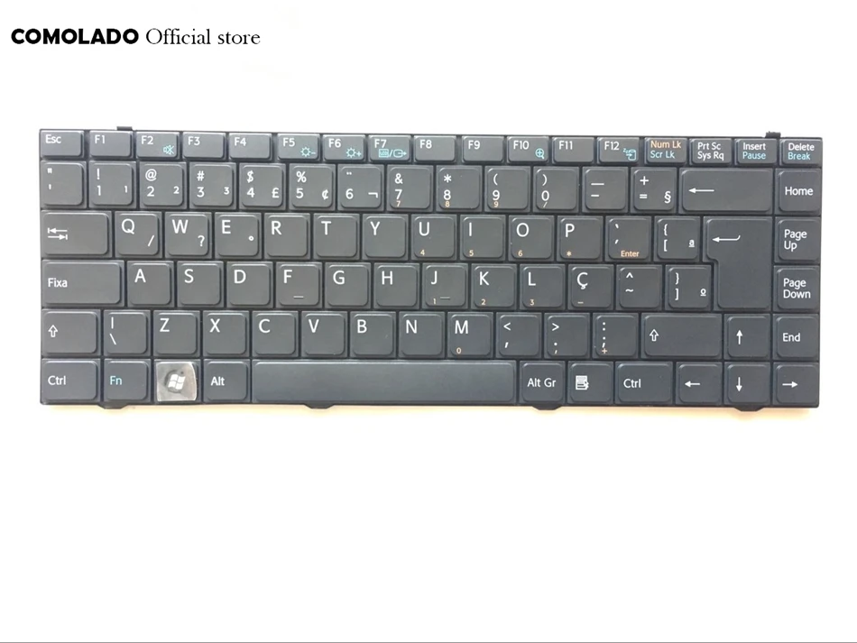Бразильская Клавиатура для ноутбука Sony Vaio VGN-FZ FZ440E PCG-391T PCG-381T PCG-38CP черный BR Макет |