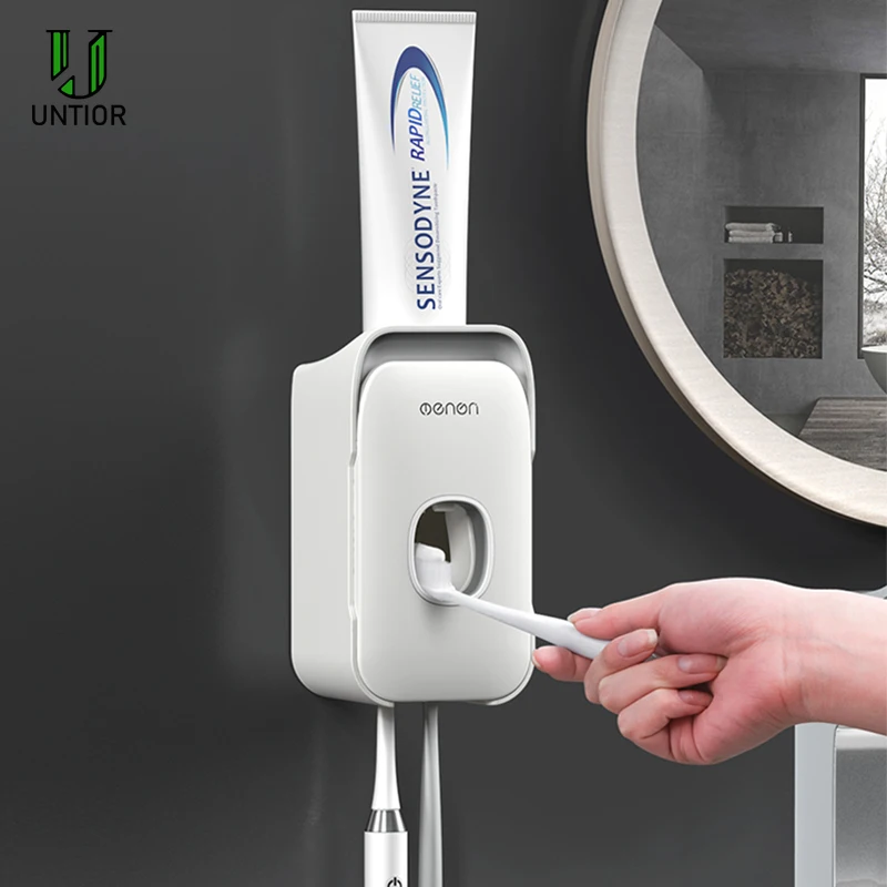 Набор аксессуаров для ванной настенный держатель зубных щеток и автоматический