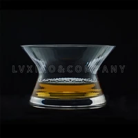 birthmark whiskey glass spin glass coffee cup rotating spirits creative tea cup 50ml