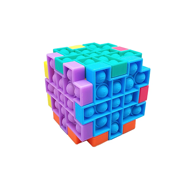 

New Pop It Hot Push Bubble Fidget Toys Adult Stress Relief Assemble the Toy Antistress PopIt Gift Anti Stress Box Poppit