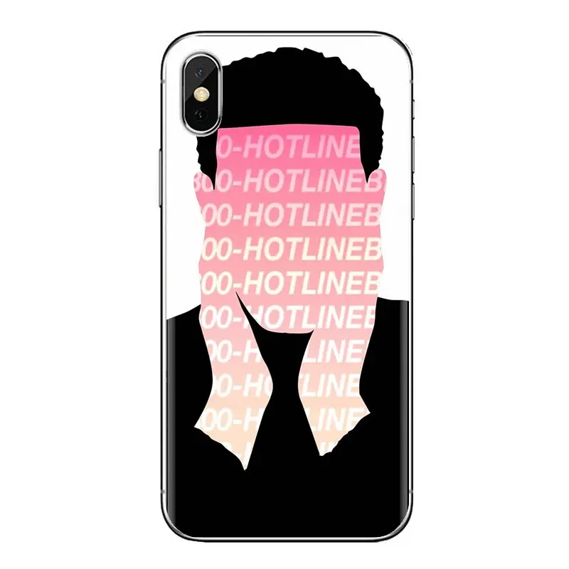 For Samsung Galaxy S3 S4 S5 Mini S6 S7 Edge S8 S9 S10 Plus Note 3 4 5 8 9 Soft Transparent Case Cute Fashion Drake Hotline Bling |