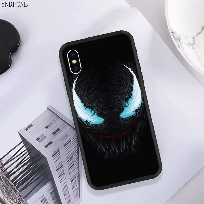 

Little cute venom Phone Case for iPhone 6 6s plus 7 8 plus xr xs max 11pro max 12mini 12promax se2020 TPU Soft Silicone cases