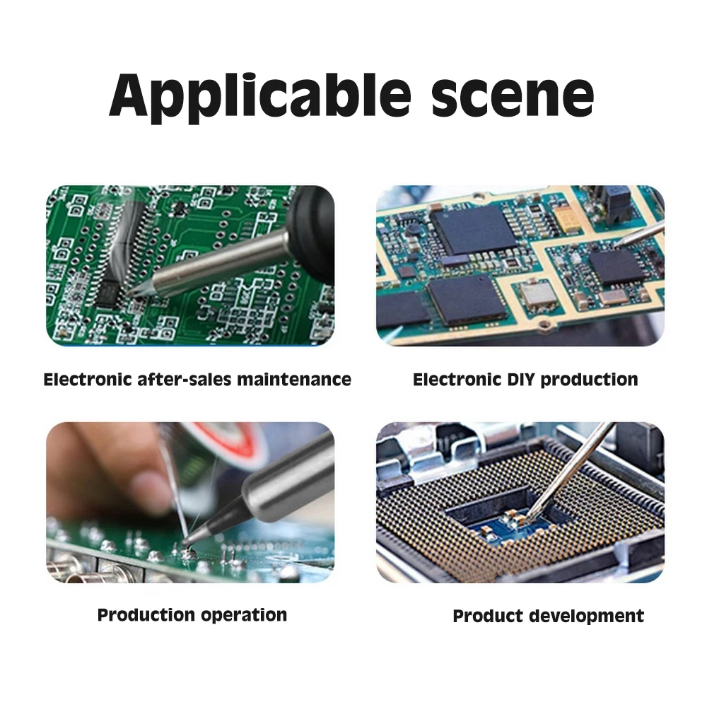 

Digital Soldering Station Kit Electronic Soldering Iron Temperature Adjustable Household Repair Tools Mini Welding Tool