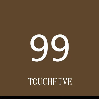 TOUCHFIVE 168 цветов одиночные художественные маркеры Кисть ручка эскиз на спиртовой основе маркеры двойная головка манга ручки для рисования товары для рукоделия - Цвет: 99-bronze