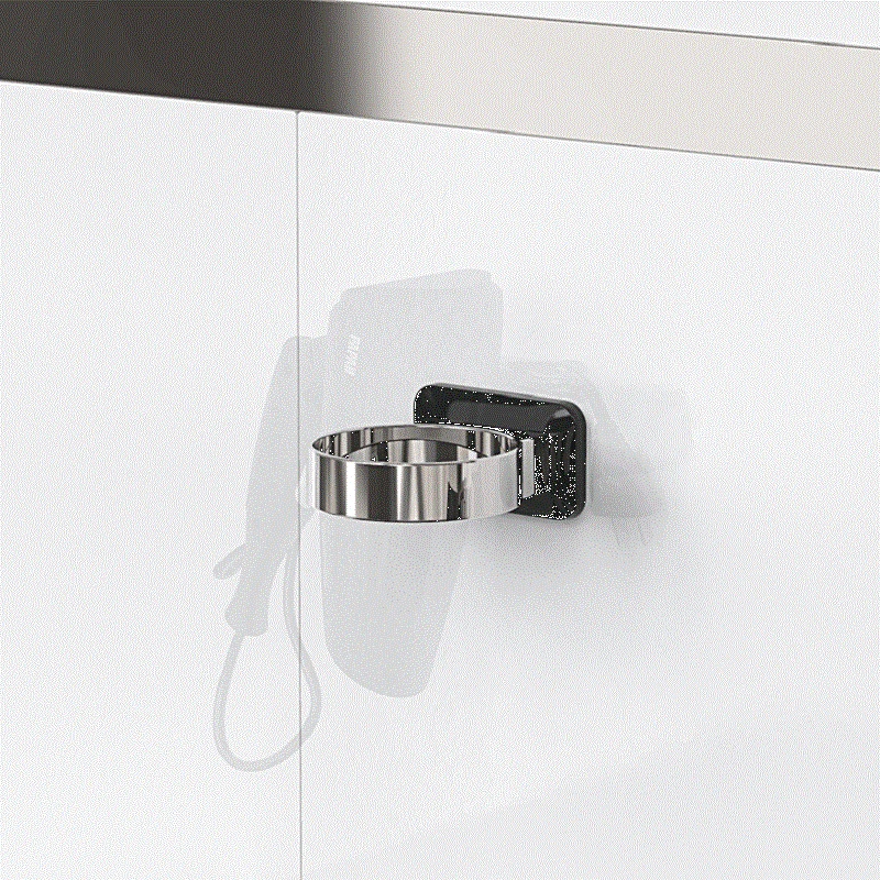 

Hair Dryer Rack Free Punching Hair Dryer Rack Wall Hanging Bathroom Bedroom Bracket Bathroom Hair Dryer Accessories