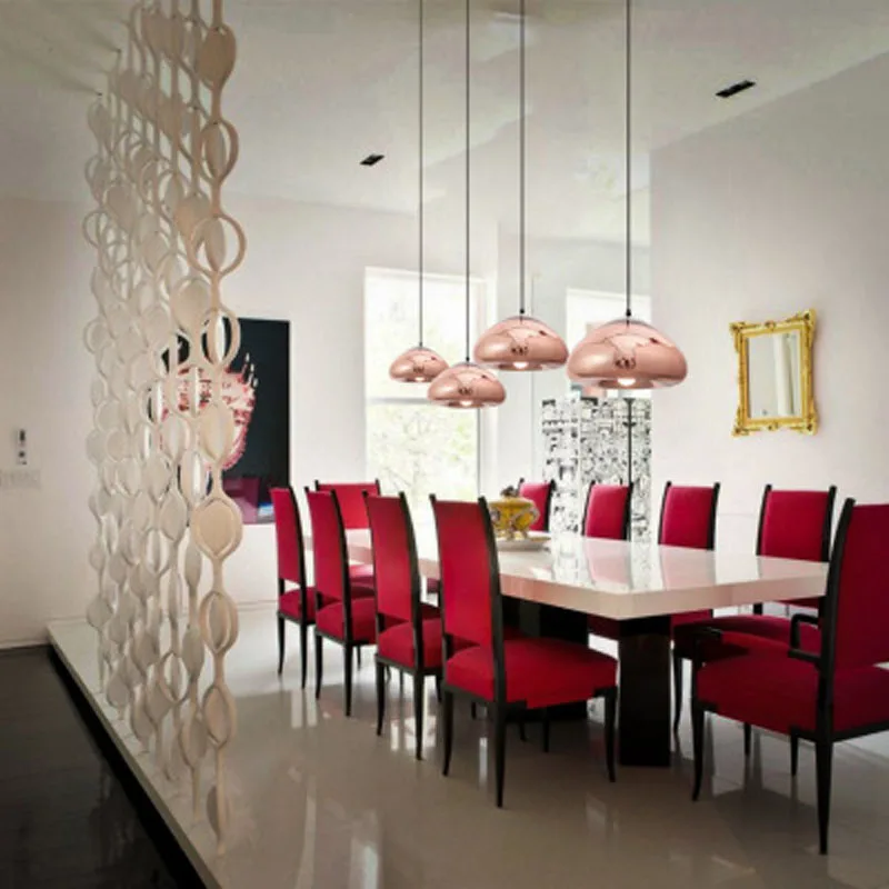

Nordic glass chandelier creative restaurant cafe bar modern minimalist living room electroplated bread single head chandelier