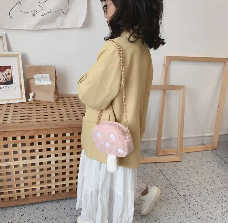 Милые плюшевые сумки через плечо для женщин модная прочная мини сумка мобильного