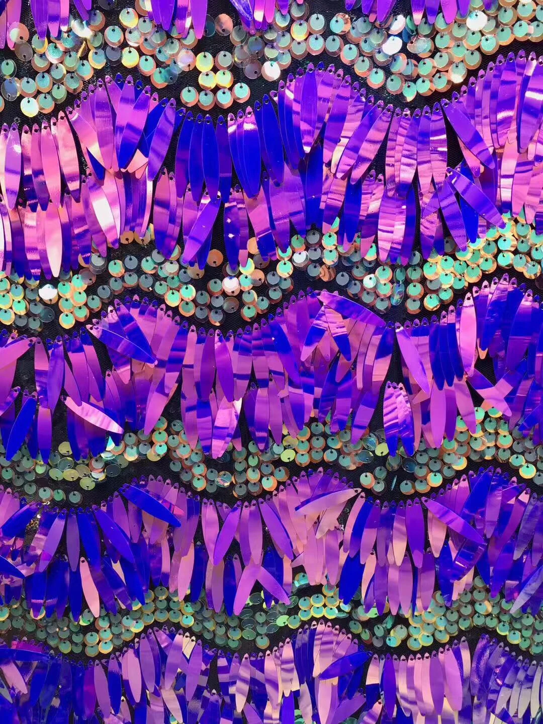 Высокое качество 2019 блесток тюль французский из нигерии кружевная ткань вышитая