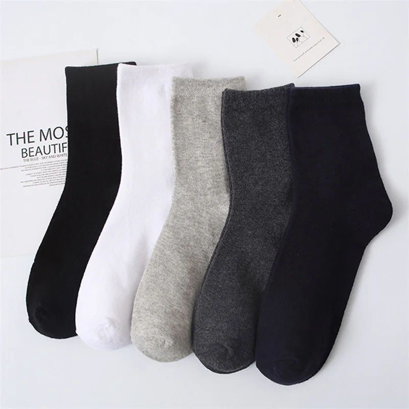 New  Color Harajuku Retro Women Lady Cotton Loose Socks Winter In Tube Korean Purple Blue Yellow Pink Designer Christmas Cute