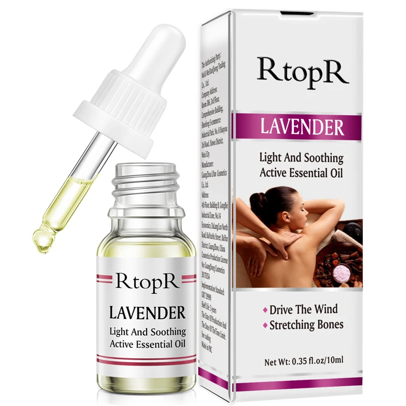 

Body Massage Oil Anti-Aging Skin Care Pure Plant Lavender Essential Oils Ginger Essential Oil For Massage Scrape Therapy SPA New