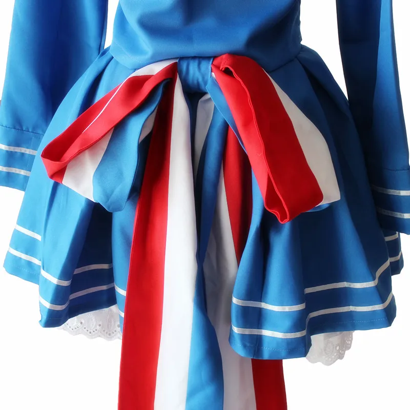 2019 аниме Wadanohara и большой синий морской костюм моряка одежда костюмы для косплея