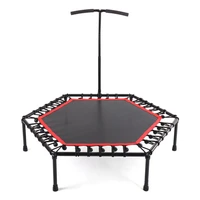 48 inch indoor trampoline folding adult children jumping bed workout enclosure outdoor trampolines home gym fitness equipment