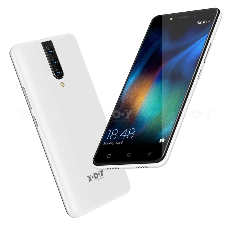 XGODY 4G Dual Sim смартфон Android 9,0 5," 18:9 HD полный экран 2 Гб 16 Гб MTK6737 четырехъядерный 5 Мп камера 2800 мАч мобильный телефон K20