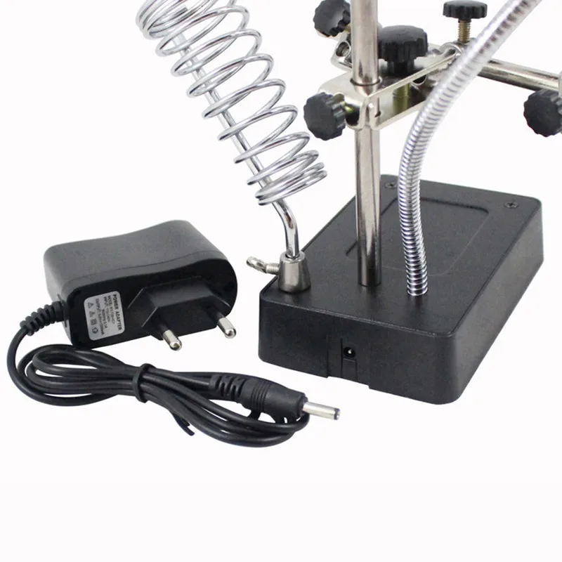 Инструмент для ремонта паяльной лупы Настольная сварочная Лупа 2.5X-10X Объектив с